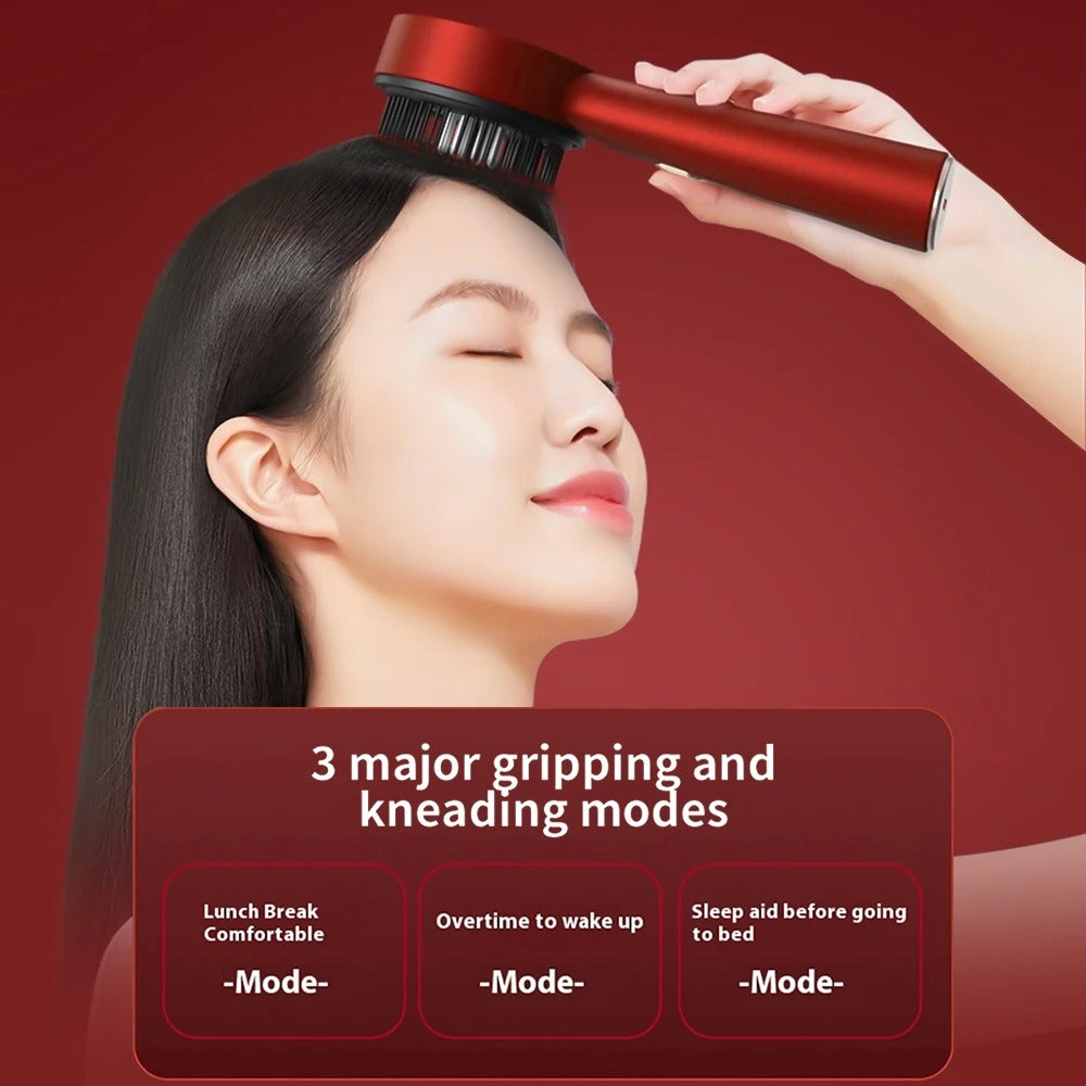RED LIGHT THERAPY HEAD MASSAGER